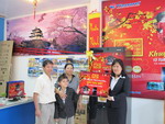 Vietravel Nha Trang chúc mừng khách trúng giải đặc biệt đầu tiên